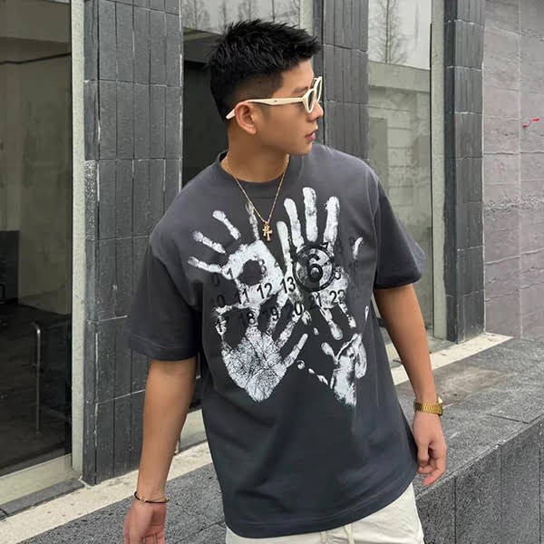エムエムシックス プリントTシャツ コピー Man73036